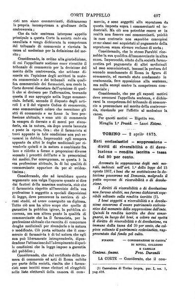 Annali della giurisprudenza italiana raccolta generale delle decisioni delle Corti di cassazione e d'appello in materia civile, criminale, commerciale, di diritto pubblico e amministrativo, e di procedura civile e penale