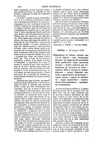 Annali della giurisprudenza italiana raccolta generale delle decisioni delle Corti di cassazione e d'appello in materia civile, criminale, commerciale, di diritto pubblico e amministrativo, e di procedura civile e penale