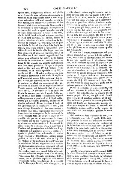 Annali della giurisprudenza italiana raccolta generale delle decisioni delle Corti di cassazione e d'appello in materia civile, criminale, commerciale, di diritto pubblico e amministrativo, e di procedura civile e penale