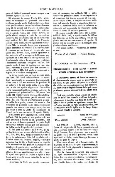 Annali della giurisprudenza italiana raccolta generale delle decisioni delle Corti di cassazione e d'appello in materia civile, criminale, commerciale, di diritto pubblico e amministrativo, e di procedura civile e penale