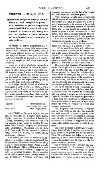 Annali della giurisprudenza italiana raccolta generale delle decisioni delle Corti di cassazione e d'appello in materia civile, criminale, commerciale, di diritto pubblico e amministrativo, e di procedura civile e penale