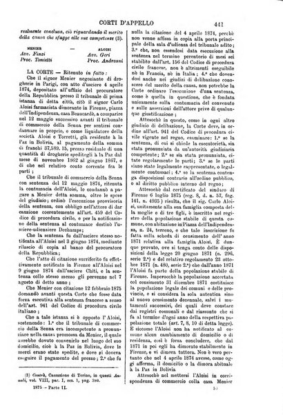 Annali della giurisprudenza italiana raccolta generale delle decisioni delle Corti di cassazione e d'appello in materia civile, criminale, commerciale, di diritto pubblico e amministrativo, e di procedura civile e penale