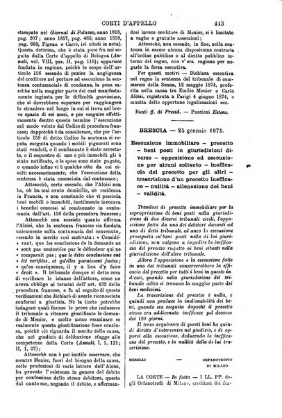 Annali della giurisprudenza italiana raccolta generale delle decisioni delle Corti di cassazione e d'appello in materia civile, criminale, commerciale, di diritto pubblico e amministrativo, e di procedura civile e penale