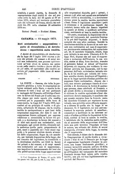 Annali della giurisprudenza italiana raccolta generale delle decisioni delle Corti di cassazione e d'appello in materia civile, criminale, commerciale, di diritto pubblico e amministrativo, e di procedura civile e penale