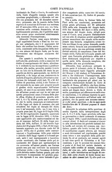 Annali della giurisprudenza italiana raccolta generale delle decisioni delle Corti di cassazione e d'appello in materia civile, criminale, commerciale, di diritto pubblico e amministrativo, e di procedura civile e penale