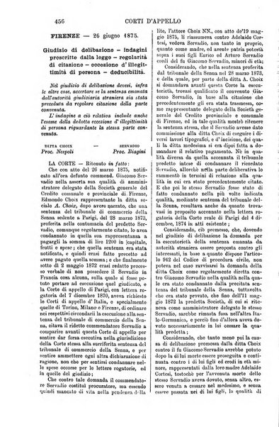 Annali della giurisprudenza italiana raccolta generale delle decisioni delle Corti di cassazione e d'appello in materia civile, criminale, commerciale, di diritto pubblico e amministrativo, e di procedura civile e penale