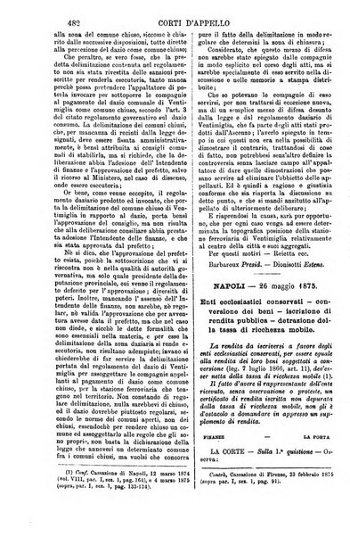 Annali della giurisprudenza italiana raccolta generale delle decisioni delle Corti di cassazione e d'appello in materia civile, criminale, commerciale, di diritto pubblico e amministrativo, e di procedura civile e penale