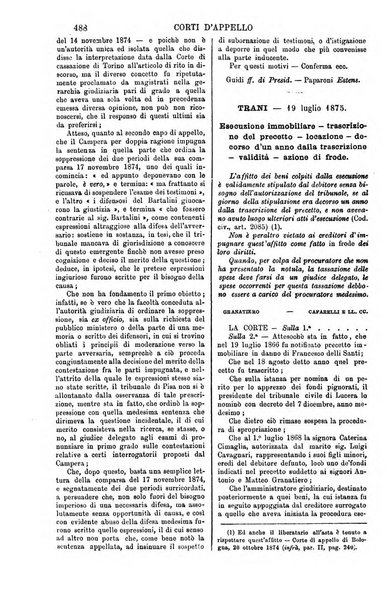 Annali della giurisprudenza italiana raccolta generale delle decisioni delle Corti di cassazione e d'appello in materia civile, criminale, commerciale, di diritto pubblico e amministrativo, e di procedura civile e penale