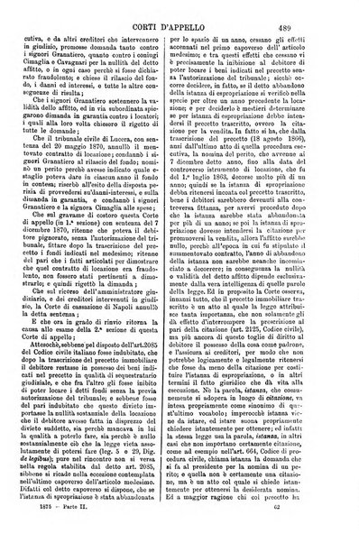 Annali della giurisprudenza italiana raccolta generale delle decisioni delle Corti di cassazione e d'appello in materia civile, criminale, commerciale, di diritto pubblico e amministrativo, e di procedura civile e penale