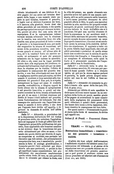 Annali della giurisprudenza italiana raccolta generale delle decisioni delle Corti di cassazione e d'appello in materia civile, criminale, commerciale, di diritto pubblico e amministrativo, e di procedura civile e penale