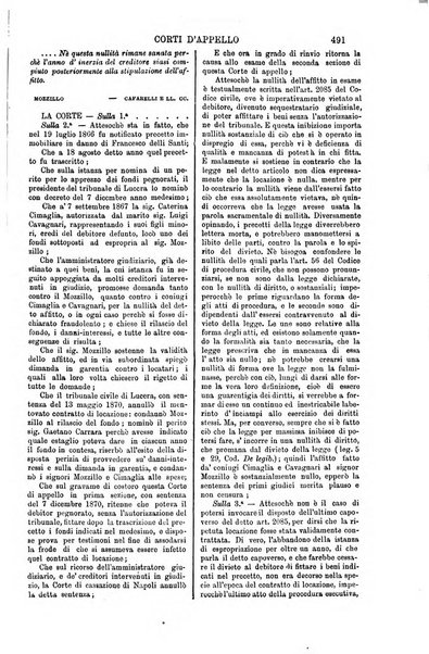 Annali della giurisprudenza italiana raccolta generale delle decisioni delle Corti di cassazione e d'appello in materia civile, criminale, commerciale, di diritto pubblico e amministrativo, e di procedura civile e penale