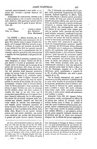 Annali della giurisprudenza italiana raccolta generale delle decisioni delle Corti di cassazione e d'appello in materia civile, criminale, commerciale, di diritto pubblico e amministrativo, e di procedura civile e penale