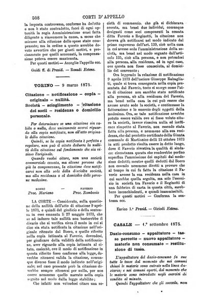 Annali della giurisprudenza italiana raccolta generale delle decisioni delle Corti di cassazione e d'appello in materia civile, criminale, commerciale, di diritto pubblico e amministrativo, e di procedura civile e penale