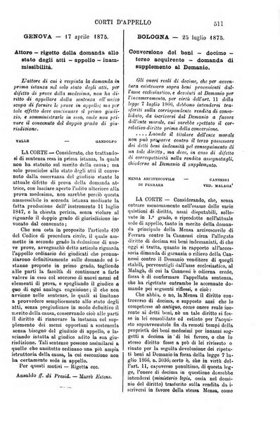 Annali della giurisprudenza italiana raccolta generale delle decisioni delle Corti di cassazione e d'appello in materia civile, criminale, commerciale, di diritto pubblico e amministrativo, e di procedura civile e penale