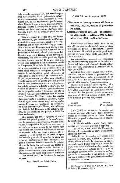 Annali della giurisprudenza italiana raccolta generale delle decisioni delle Corti di cassazione e d'appello in materia civile, criminale, commerciale, di diritto pubblico e amministrativo, e di procedura civile e penale