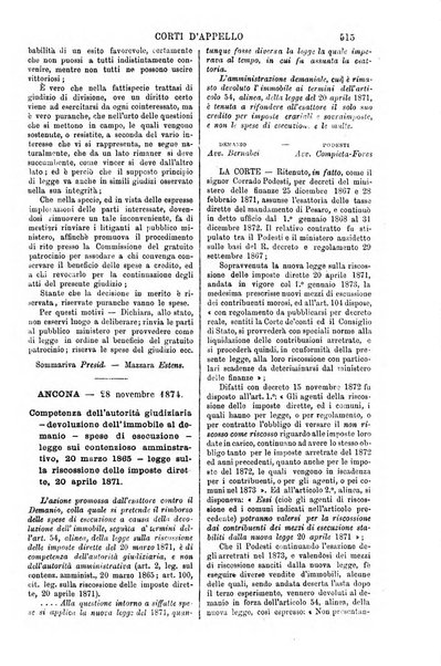 Annali della giurisprudenza italiana raccolta generale delle decisioni delle Corti di cassazione e d'appello in materia civile, criminale, commerciale, di diritto pubblico e amministrativo, e di procedura civile e penale