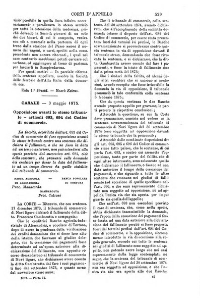 Annali della giurisprudenza italiana raccolta generale delle decisioni delle Corti di cassazione e d'appello in materia civile, criminale, commerciale, di diritto pubblico e amministrativo, e di procedura civile e penale