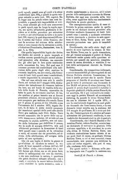 Annali della giurisprudenza italiana raccolta generale delle decisioni delle Corti di cassazione e d'appello in materia civile, criminale, commerciale, di diritto pubblico e amministrativo, e di procedura civile e penale