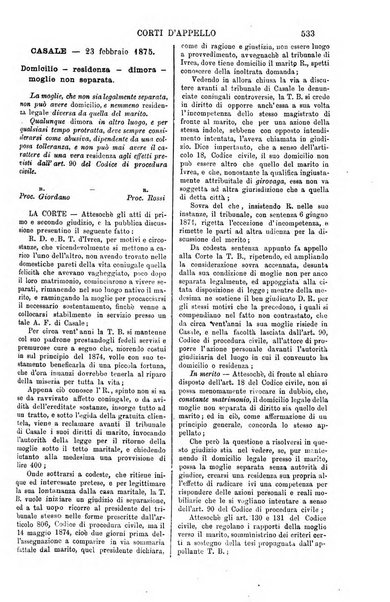 Annali della giurisprudenza italiana raccolta generale delle decisioni delle Corti di cassazione e d'appello in materia civile, criminale, commerciale, di diritto pubblico e amministrativo, e di procedura civile e penale