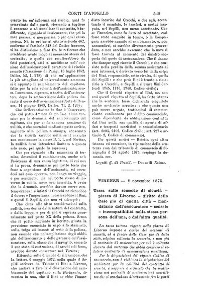 Annali della giurisprudenza italiana raccolta generale delle decisioni delle Corti di cassazione e d'appello in materia civile, criminale, commerciale, di diritto pubblico e amministrativo, e di procedura civile e penale