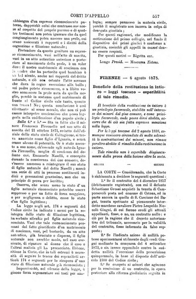 Annali della giurisprudenza italiana raccolta generale delle decisioni delle Corti di cassazione e d'appello in materia civile, criminale, commerciale, di diritto pubblico e amministrativo, e di procedura civile e penale