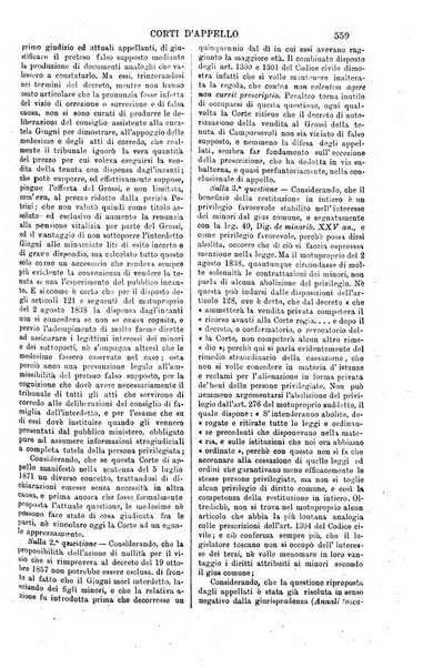 Annali della giurisprudenza italiana raccolta generale delle decisioni delle Corti di cassazione e d'appello in materia civile, criminale, commerciale, di diritto pubblico e amministrativo, e di procedura civile e penale