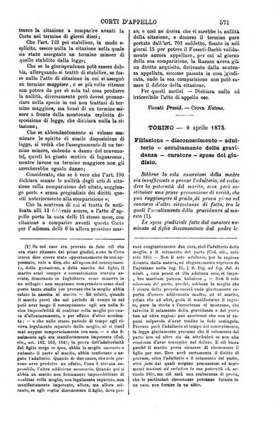 Annali della giurisprudenza italiana raccolta generale delle decisioni delle Corti di cassazione e d'appello in materia civile, criminale, commerciale, di diritto pubblico e amministrativo, e di procedura civile e penale