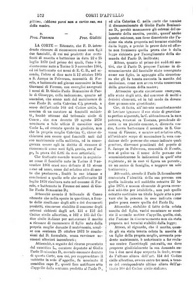 Annali della giurisprudenza italiana raccolta generale delle decisioni delle Corti di cassazione e d'appello in materia civile, criminale, commerciale, di diritto pubblico e amministrativo, e di procedura civile e penale