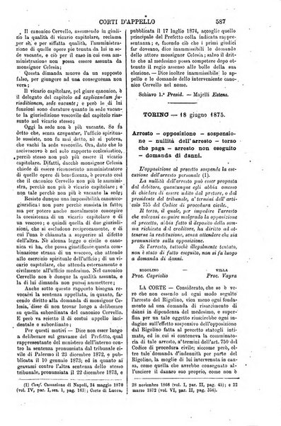 Annali della giurisprudenza italiana raccolta generale delle decisioni delle Corti di cassazione e d'appello in materia civile, criminale, commerciale, di diritto pubblico e amministrativo, e di procedura civile e penale