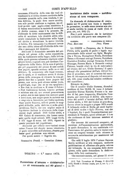 Annali della giurisprudenza italiana raccolta generale delle decisioni delle Corti di cassazione e d'appello in materia civile, criminale, commerciale, di diritto pubblico e amministrativo, e di procedura civile e penale