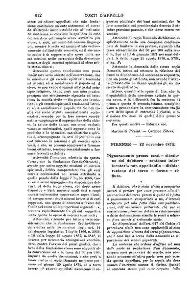 Annali della giurisprudenza italiana raccolta generale delle decisioni delle Corti di cassazione e d'appello in materia civile, criminale, commerciale, di diritto pubblico e amministrativo, e di procedura civile e penale