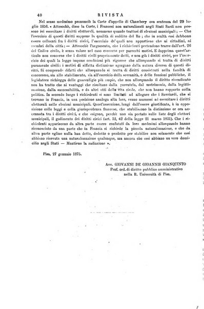 Annali della giurisprudenza italiana raccolta generale delle decisioni delle Corti di cassazione e d'appello in materia civile, criminale, commerciale, di diritto pubblico e amministrativo, e di procedura civile e penale