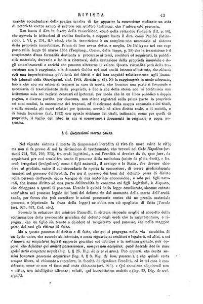 Annali della giurisprudenza italiana raccolta generale delle decisioni delle Corti di cassazione e d'appello in materia civile, criminale, commerciale, di diritto pubblico e amministrativo, e di procedura civile e penale