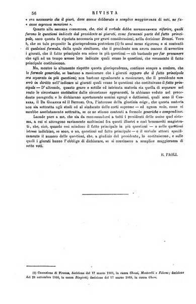 Annali della giurisprudenza italiana raccolta generale delle decisioni delle Corti di cassazione e d'appello in materia civile, criminale, commerciale, di diritto pubblico e amministrativo, e di procedura civile e penale