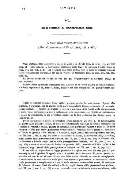 Annali della giurisprudenza italiana raccolta generale delle decisioni delle Corti di cassazione e d'appello in materia civile, criminale, commerciale, di diritto pubblico e amministrativo, e di procedura civile e penale