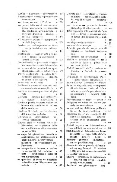 Annali della giurisprudenza italiana raccolta generale delle decisioni delle Corti di cassazione e d'appello in materia civile, criminale, commerciale, di diritto pubblico e amministrativo, e di procedura civile e penale