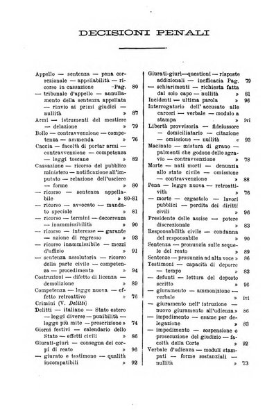 Annali della giurisprudenza italiana raccolta generale delle decisioni delle Corti di cassazione e d'appello in materia civile, criminale, commerciale, di diritto pubblico e amministrativo, e di procedura civile e penale