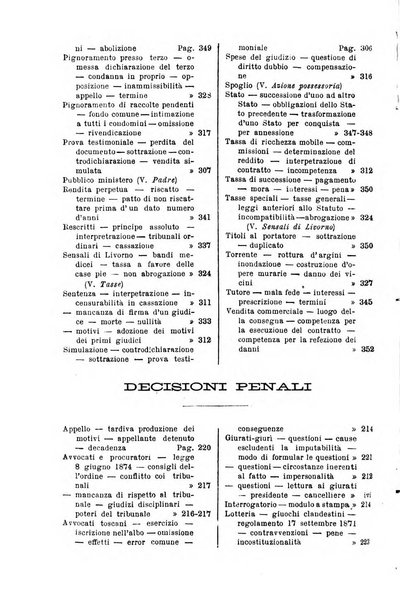 Annali della giurisprudenza italiana raccolta generale delle decisioni delle Corti di cassazione e d'appello in materia civile, criminale, commerciale, di diritto pubblico e amministrativo, e di procedura civile e penale