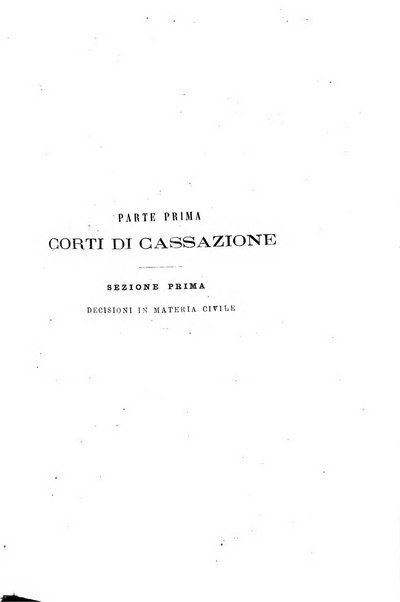 Annali della giurisprudenza italiana raccolta generale delle decisioni delle Corti di cassazione e d'appello in materia civile, criminale, commerciale, di diritto pubblico e amministrativo, e di procedura civile e penale