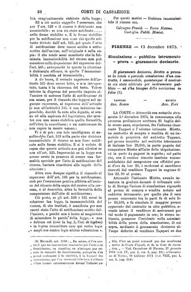 Annali della giurisprudenza italiana raccolta generale delle decisioni delle Corti di cassazione e d'appello in materia civile, criminale, commerciale, di diritto pubblico e amministrativo, e di procedura civile e penale