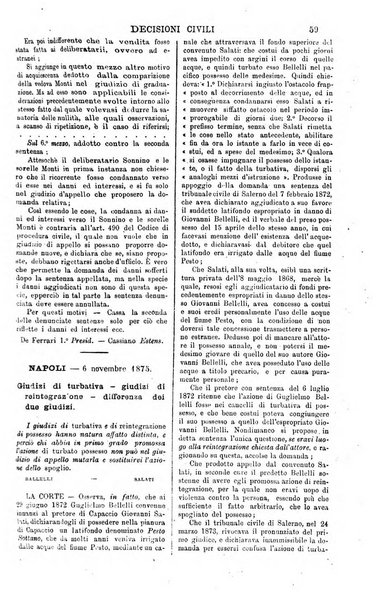 Annali della giurisprudenza italiana raccolta generale delle decisioni delle Corti di cassazione e d'appello in materia civile, criminale, commerciale, di diritto pubblico e amministrativo, e di procedura civile e penale