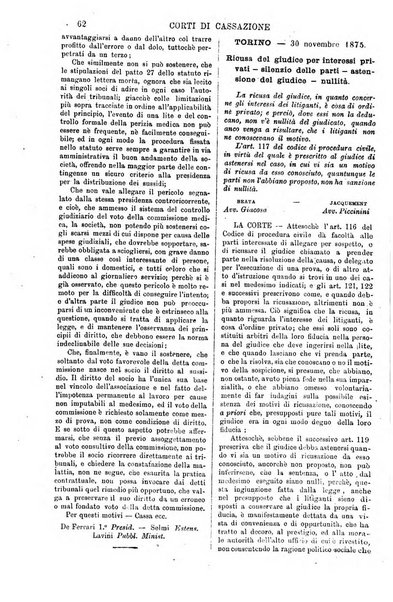 Annali della giurisprudenza italiana raccolta generale delle decisioni delle Corti di cassazione e d'appello in materia civile, criminale, commerciale, di diritto pubblico e amministrativo, e di procedura civile e penale