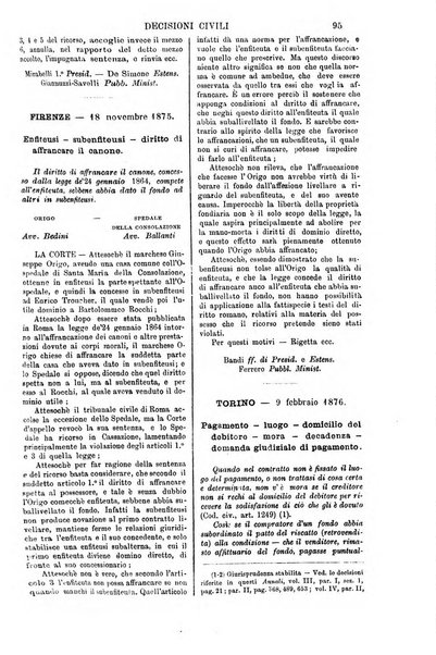 Annali della giurisprudenza italiana raccolta generale delle decisioni delle Corti di cassazione e d'appello in materia civile, criminale, commerciale, di diritto pubblico e amministrativo, e di procedura civile e penale