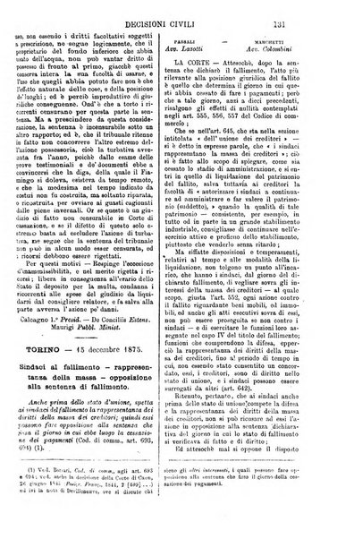 Annali della giurisprudenza italiana raccolta generale delle decisioni delle Corti di cassazione e d'appello in materia civile, criminale, commerciale, di diritto pubblico e amministrativo, e di procedura civile e penale