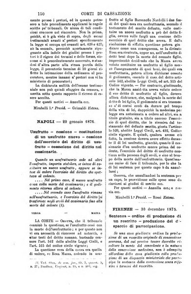 Annali della giurisprudenza italiana raccolta generale delle decisioni delle Corti di cassazione e d'appello in materia civile, criminale, commerciale, di diritto pubblico e amministrativo, e di procedura civile e penale