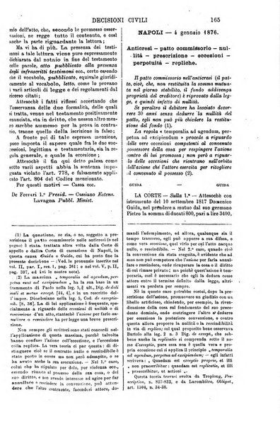 Annali della giurisprudenza italiana raccolta generale delle decisioni delle Corti di cassazione e d'appello in materia civile, criminale, commerciale, di diritto pubblico e amministrativo, e di procedura civile e penale