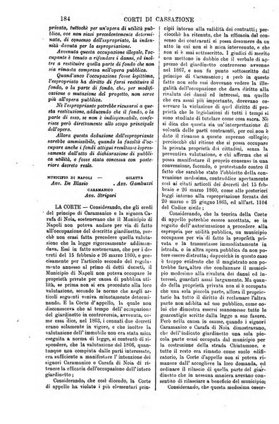 Annali della giurisprudenza italiana raccolta generale delle decisioni delle Corti di cassazione e d'appello in materia civile, criminale, commerciale, di diritto pubblico e amministrativo, e di procedura civile e penale