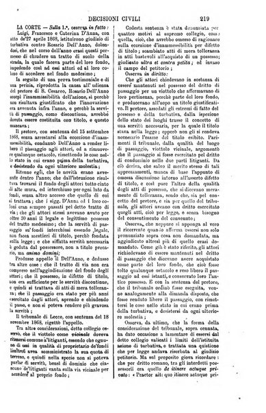 Annali della giurisprudenza italiana raccolta generale delle decisioni delle Corti di cassazione e d'appello in materia civile, criminale, commerciale, di diritto pubblico e amministrativo, e di procedura civile e penale