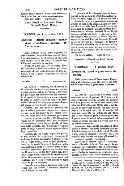 Annali della giurisprudenza italiana raccolta generale delle decisioni delle Corti di cassazione e d'appello in materia civile, criminale, commerciale, di diritto pubblico e amministrativo, e di procedura civile e penale