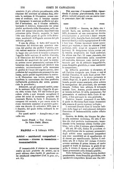 Annali della giurisprudenza italiana raccolta generale delle decisioni delle Corti di cassazione e d'appello in materia civile, criminale, commerciale, di diritto pubblico e amministrativo, e di procedura civile e penale